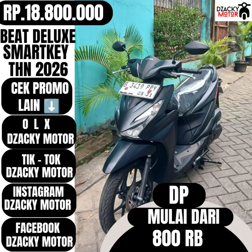 BEAT DELUXE SMARTKEY 2026 SECOND LIKE NEW