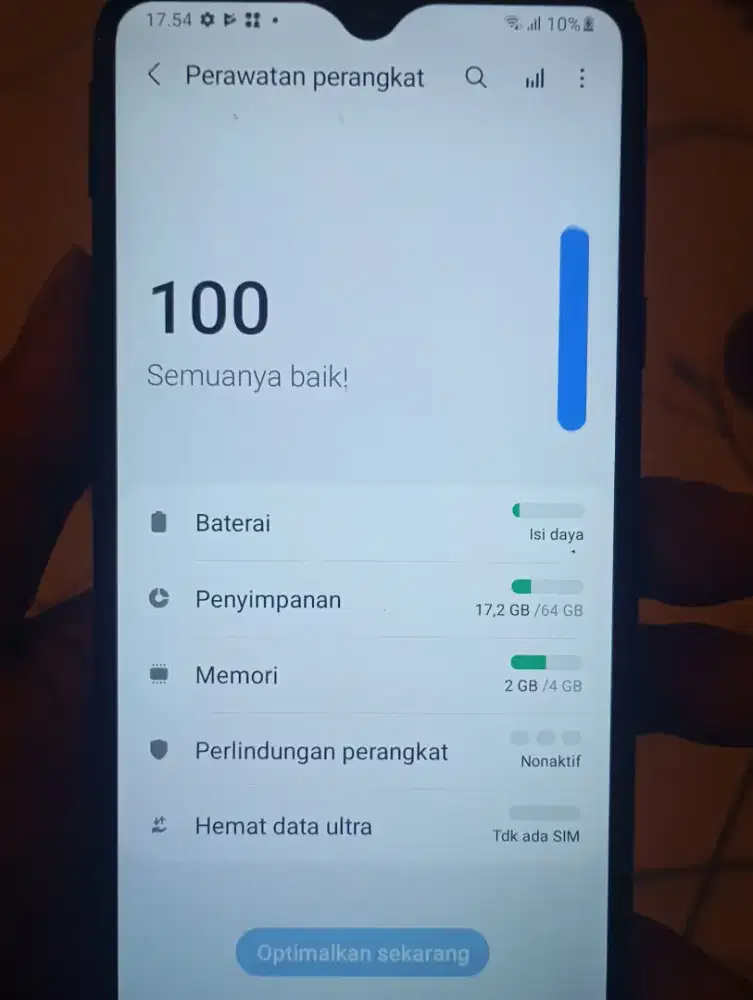 Samsung A20s Mulus