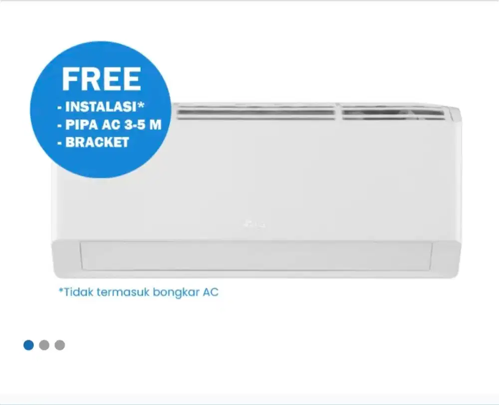 LG AC SPLIT 1/2PK STANDRAD WHITE