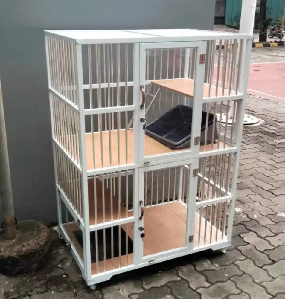 Kandang 2 Pintu Anti Karat