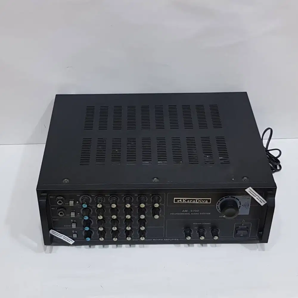 Elektronik Amplifier Mixing Karaoke Professional System Gak Ada Suara