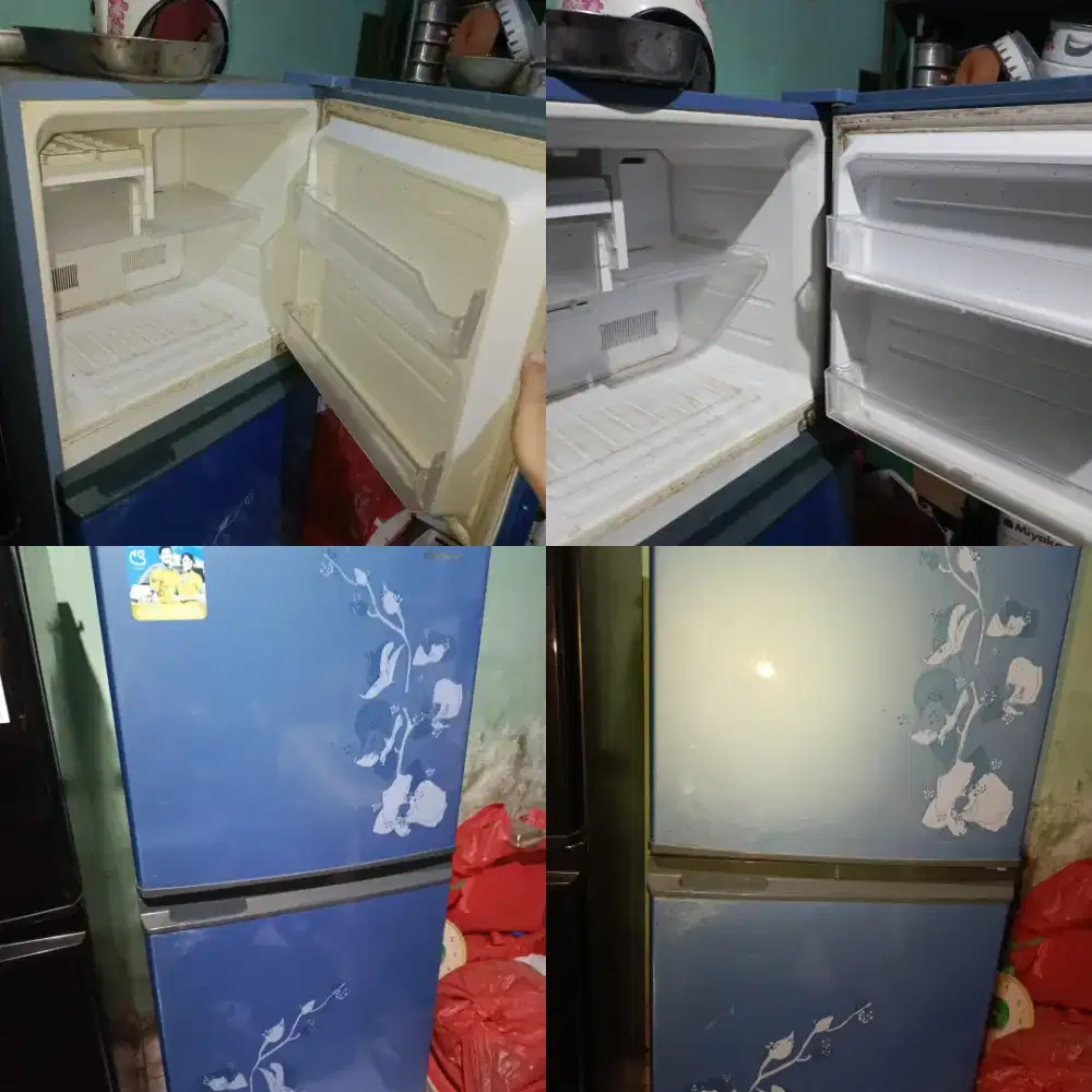 Dijual cepat kulkas Sharp ukuran 2pintu