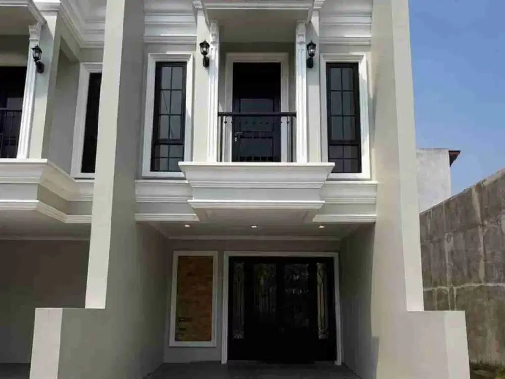 rumah cluster siap huni di tanah baru kota depok