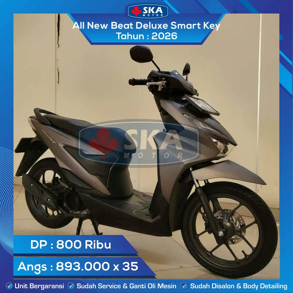 Honda All New Beat Deluxe Smart Key Tahun 2026