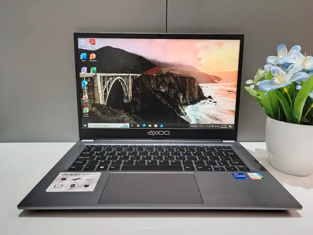Best Seller! Laptop Kantor Pilihan AXIOO MYBOOK PRO K7.2 RAM 8 GB