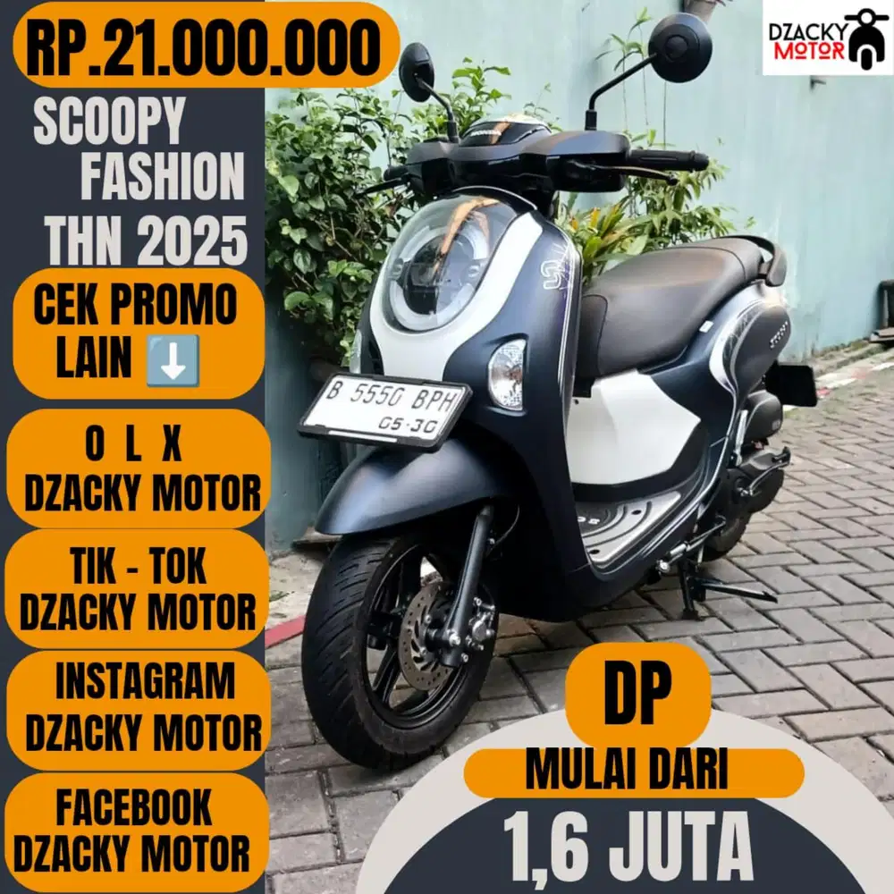 SCOOPY FASHION 2025 SECOND LIKE' NEW