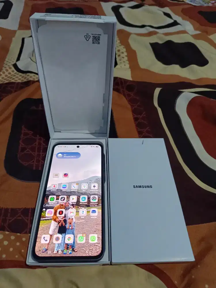 GALAXY A55 5G RAM 12/256 GB MULUS FULLSET