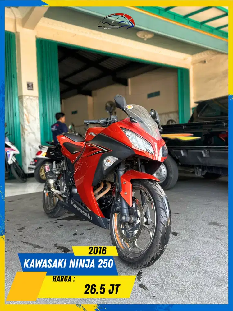 SPESIAL PROMO‼️ KAWASAKI NINJA 250 2016 GASS HIKMAH MOTOR KEPUH MALANG