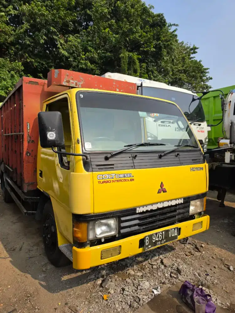Mitsubishi colt diesel ps 100 dobel bak besi central tahun 2005