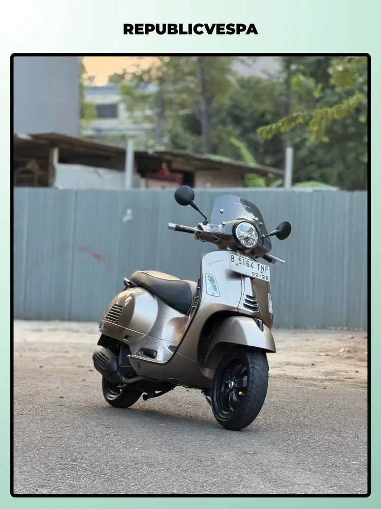 TERMURAH PIAGGIO VESPA GTS SUPER 150 IGET TAHUN 2022 BRONZE ANTICO