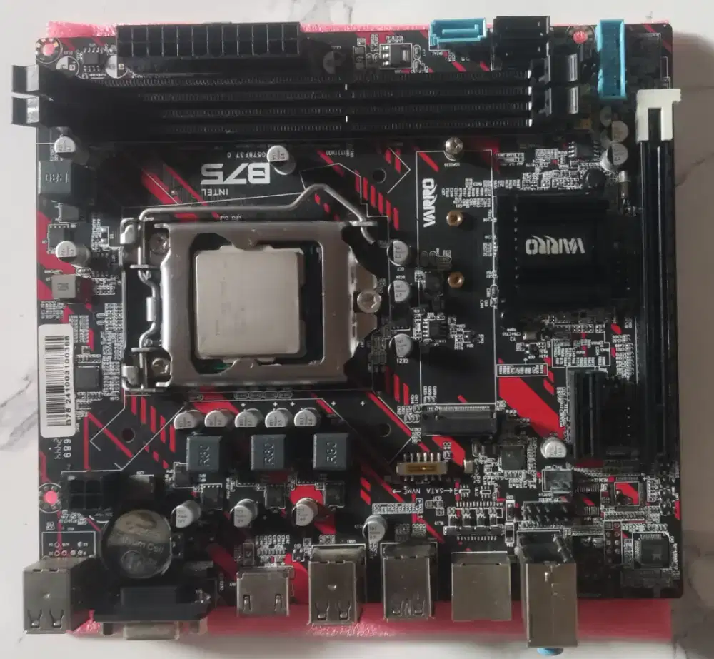 Motherboard H61 + intel core i3 2120 RAM 4gb