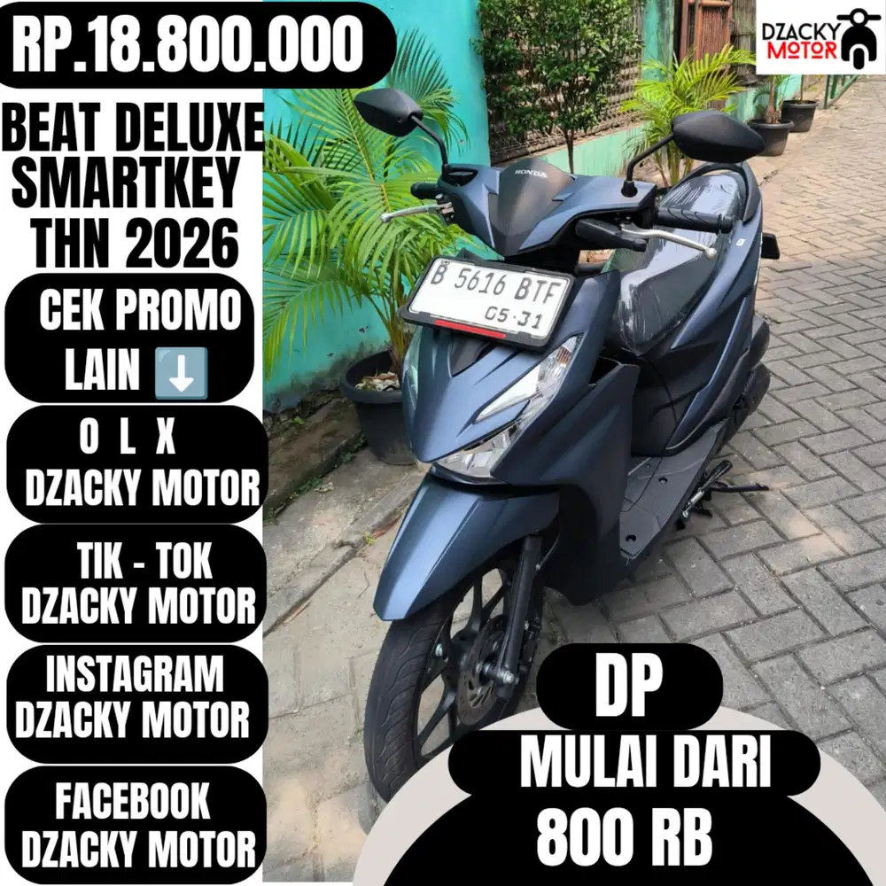 BEAT DELUXE SMARTKEY 2026 SECOND LIKE NEW