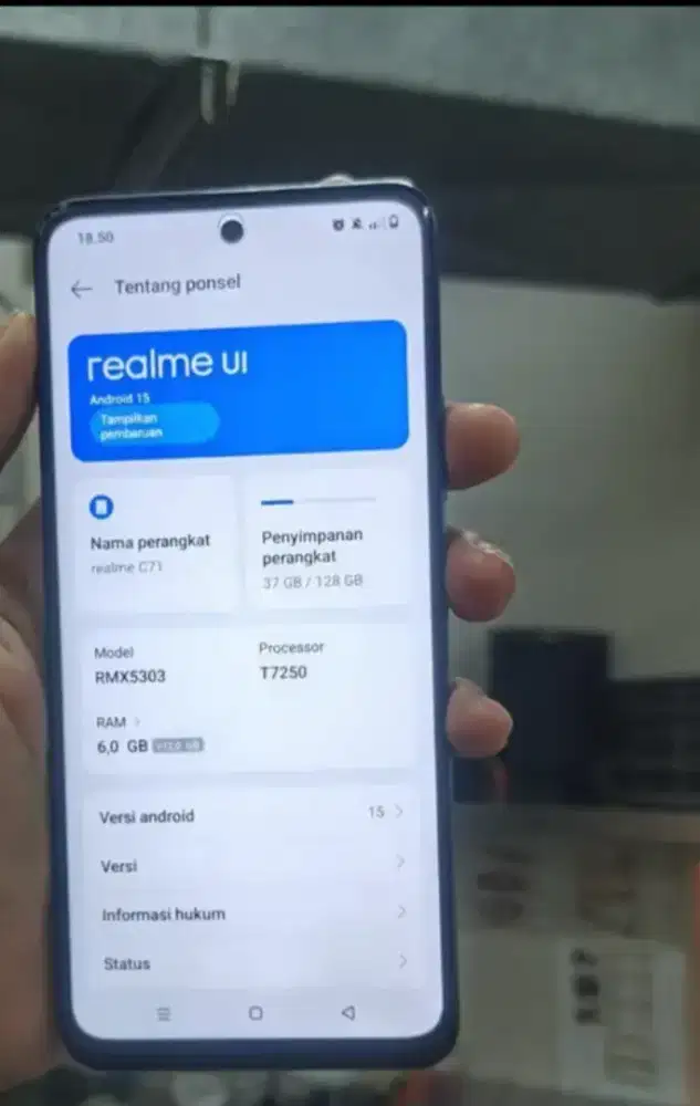 Realme c71 6+6/128