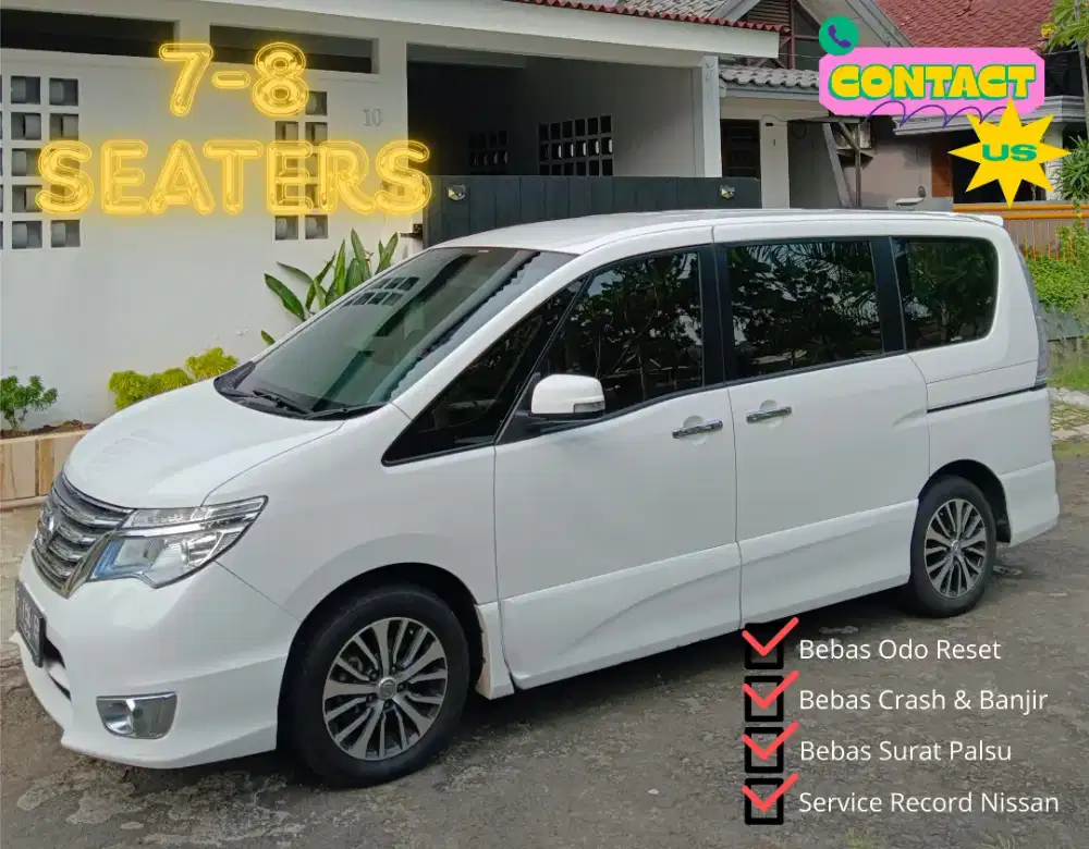 Nissan Serena Highway Star tangan I Istimewa Pajak Juni 2027 (Nego)