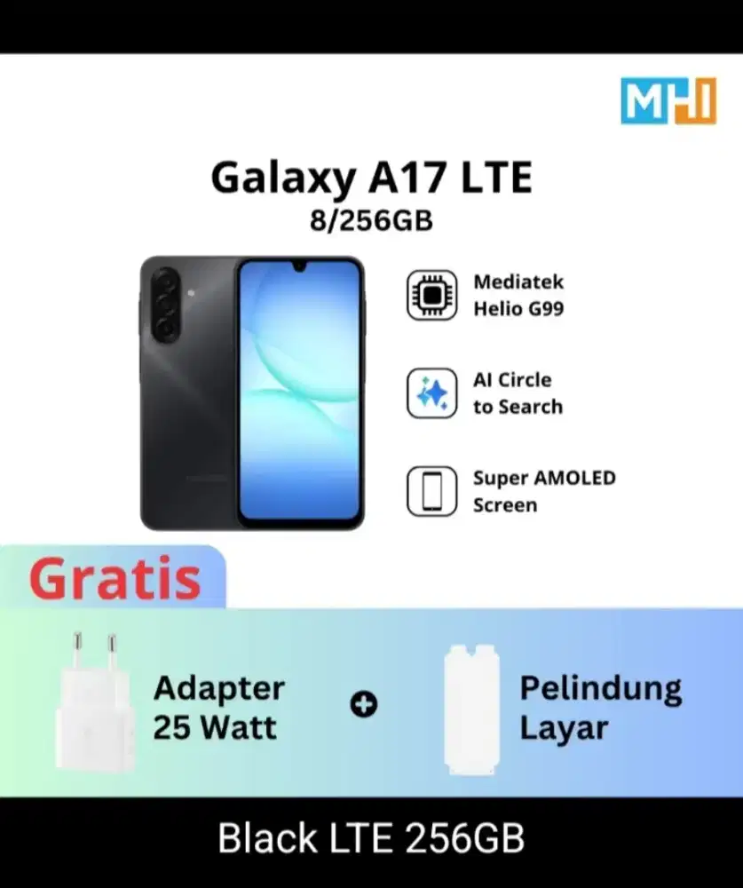 Dijual Hp Samsung A17 8/256