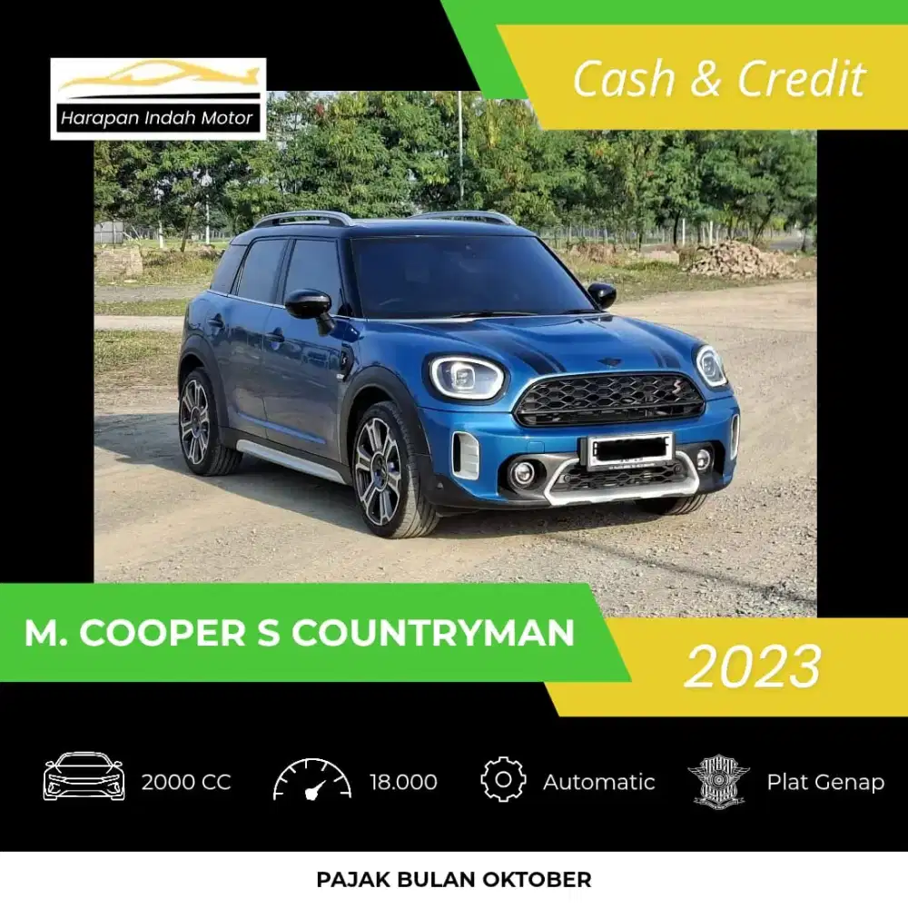Mini Cooper S Countryman 2023 Low KM 18RB Antik