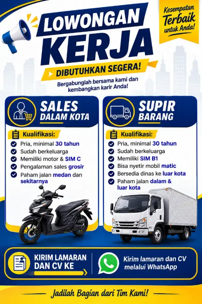 SUPIR & SALESMAN