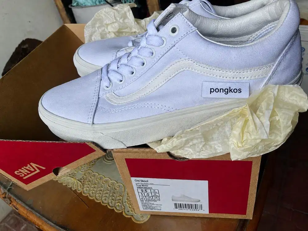 Vans Old School True White Resmi Navya