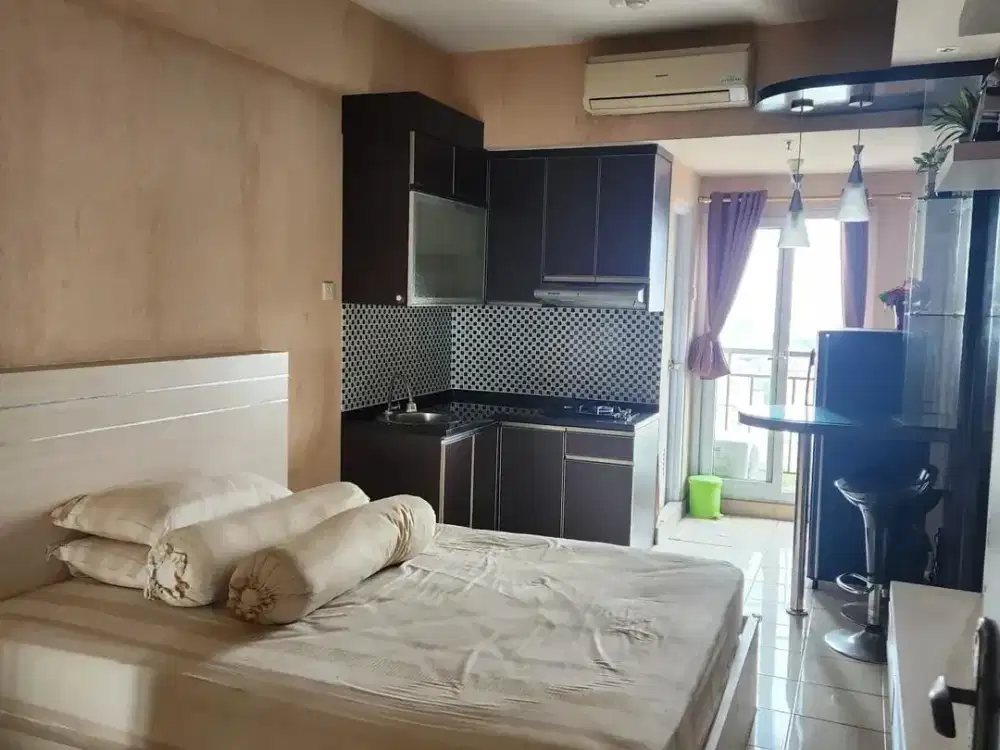 Dijual Apartemen Puri Park View, Studio 21 m², Furnished, Rp 210 Juta Nett