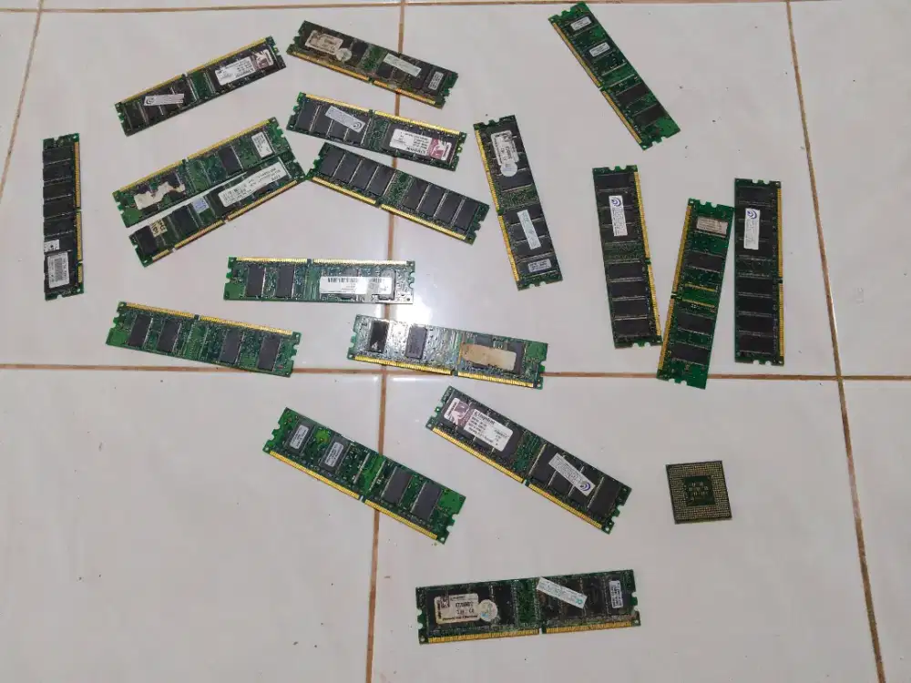 Ram dan CPU bekas langsung dapat semua