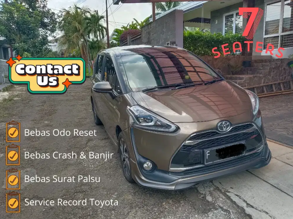 Toyota Sienta Q type tangan I Istimewa pajak Juli 2027 (Nego)