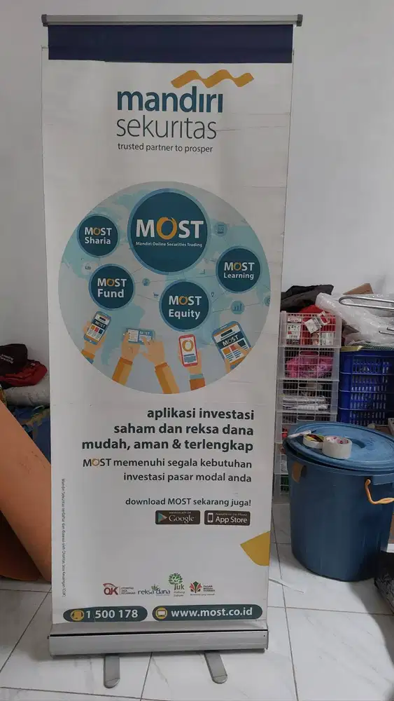 Jual rangka rollbanner