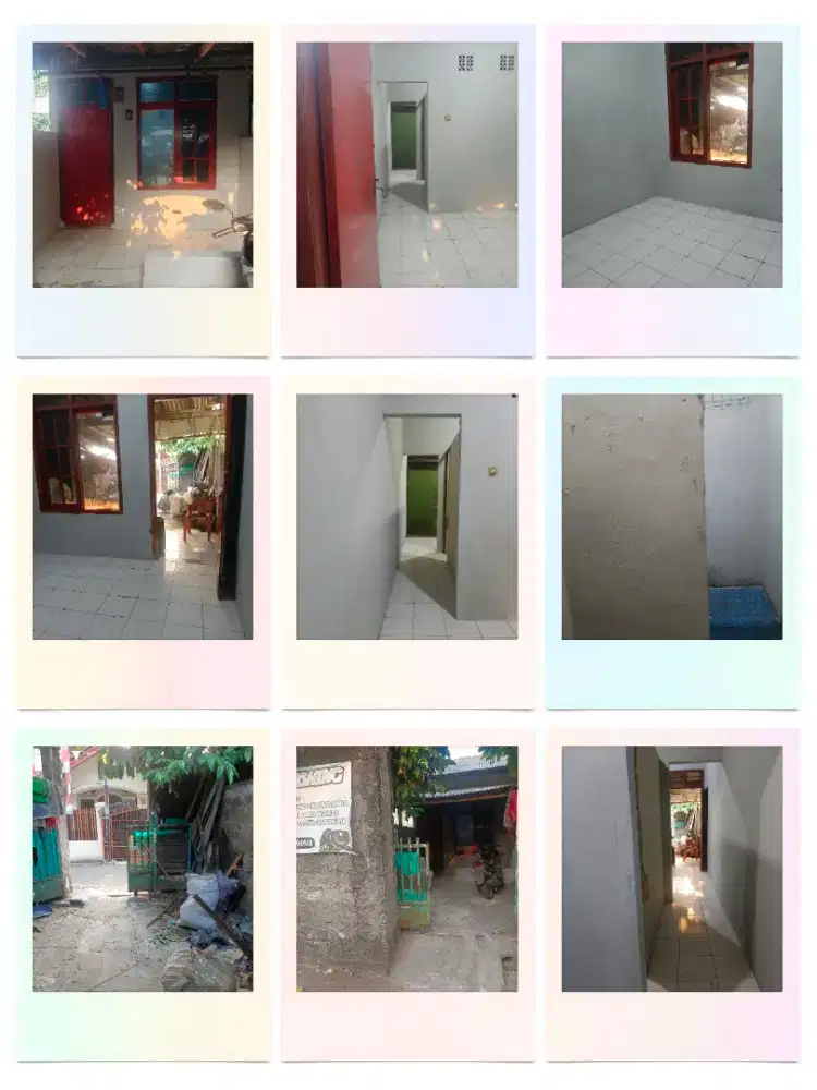 Dijual Cepat 1 Pintu Kontrakan  4 petak Akses Mobil