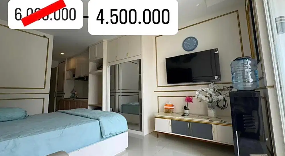 Disewakan Apartemen Mataram City Yogyakarta Full Furnished !Siap Huni!