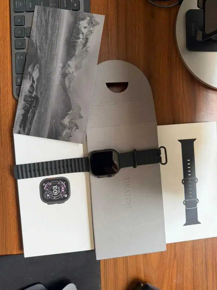 Apple watch ultra 3 hitam belum 1 bulan garansi ibox