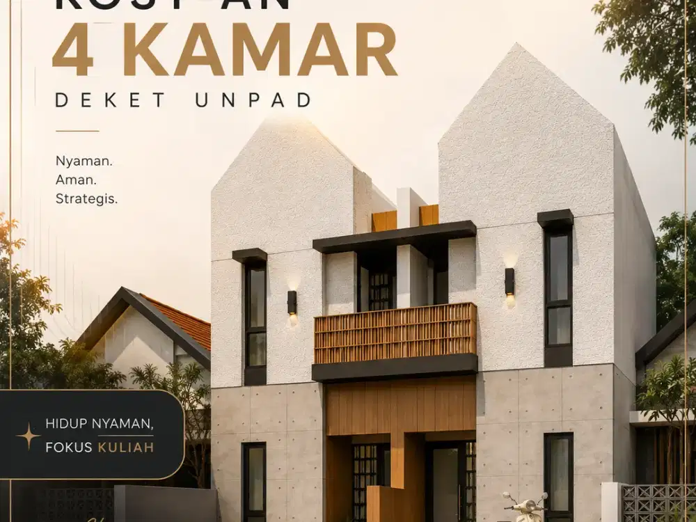 KOST 4 KAMAR DEKAT JATINANGOR BANDUNG 5 MENIT KE KAMPUS UNPAD