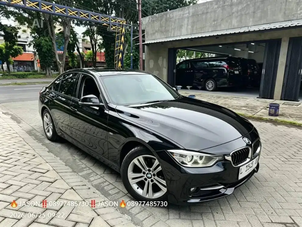 BMW 320i 2.0 F30 SPORT MATIC SEDAN ,KM 76 RB, TERMURAH