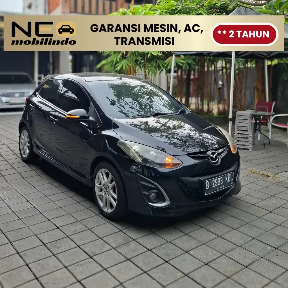 [ Garansi Mesin Matic ] MAZDA 2 1.5 RZ AT HB 2013 HITAM