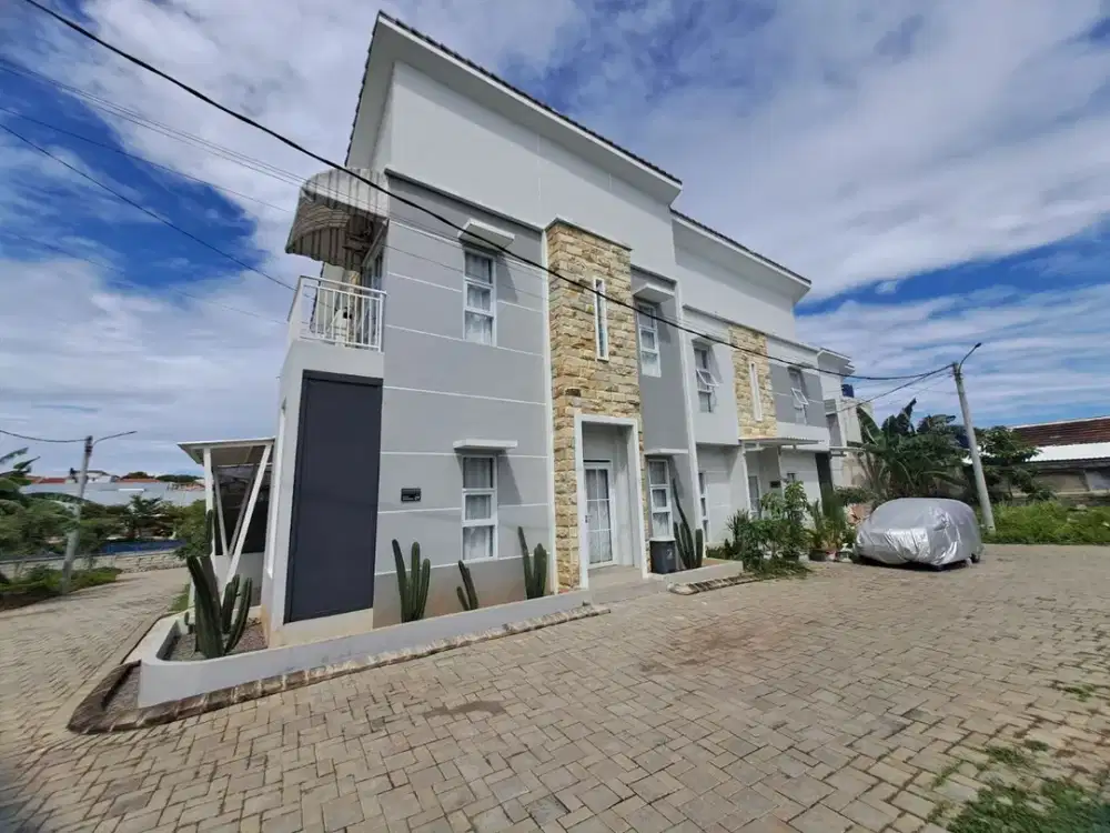 Townhouse Medina Depok Rumah Syariah Kota Depok Skema Syariah Termurah 2 Lantai SHM IMB Ready dekat Tol dekat Stasiun dekat Jabodetabek Bebas Banjir