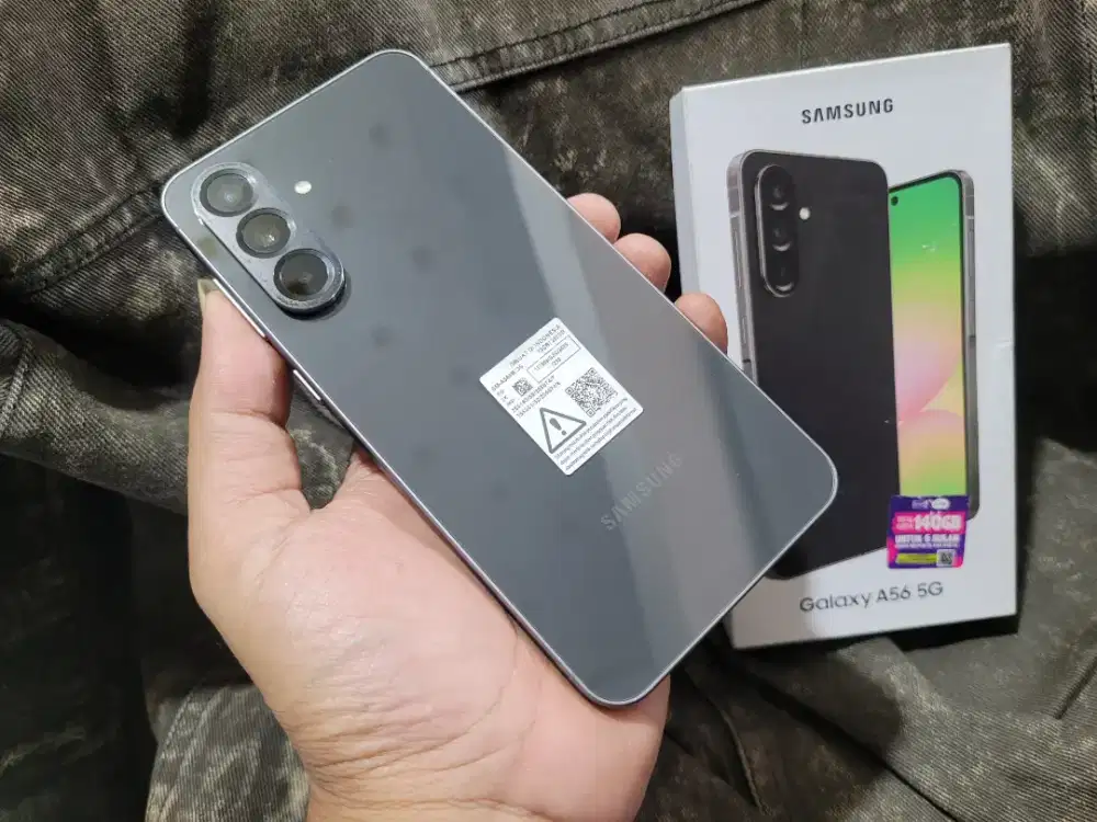 Samsung A56 5G ram 12/256gb mulus fullset original nominus