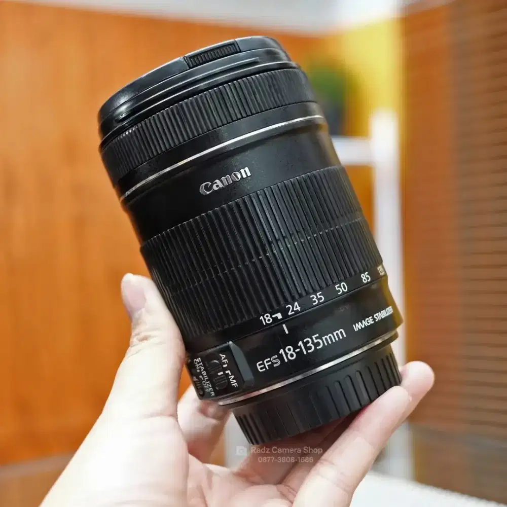 Canon EF-S 18-135mm f/3.5-5.6 IS Siap Jepret