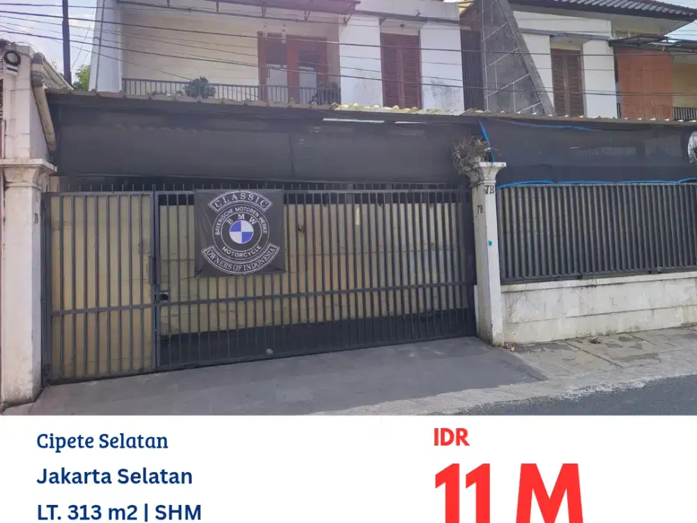 HFN0357 rumah bagus 2 lantai semi furnish masih dihuni di Cipete Selatan Jakarta Selatan