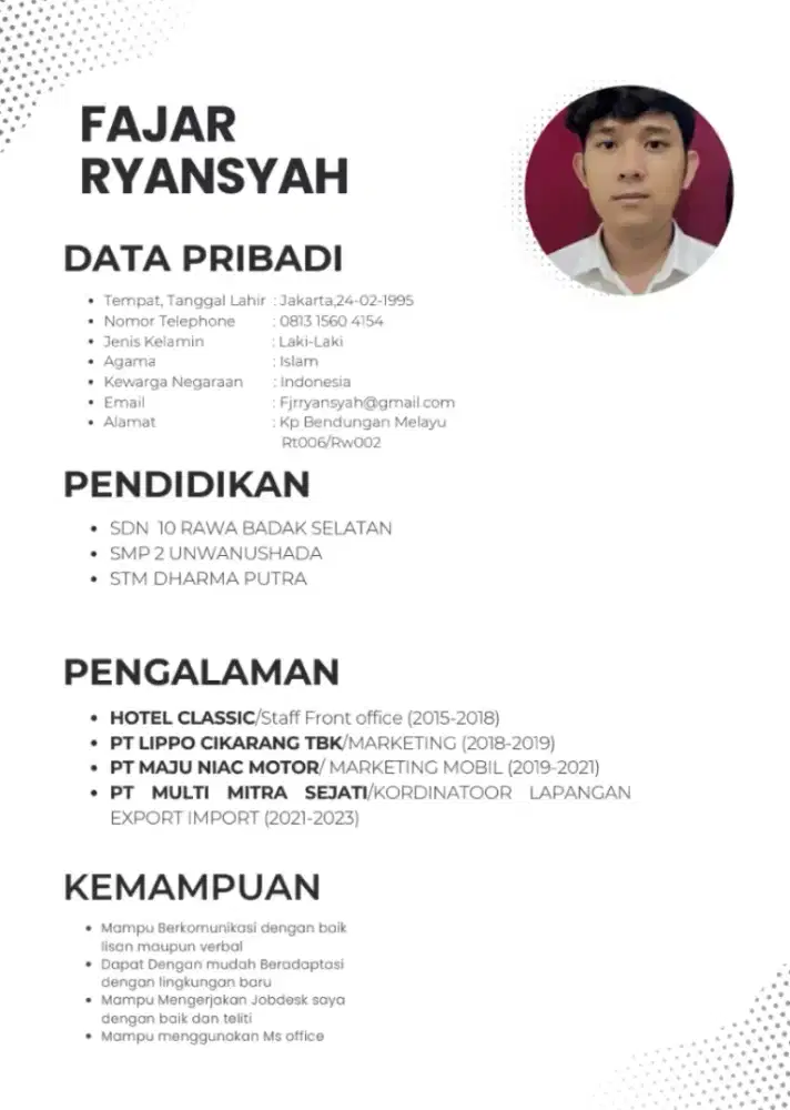 MENCARI PEKERJAAN