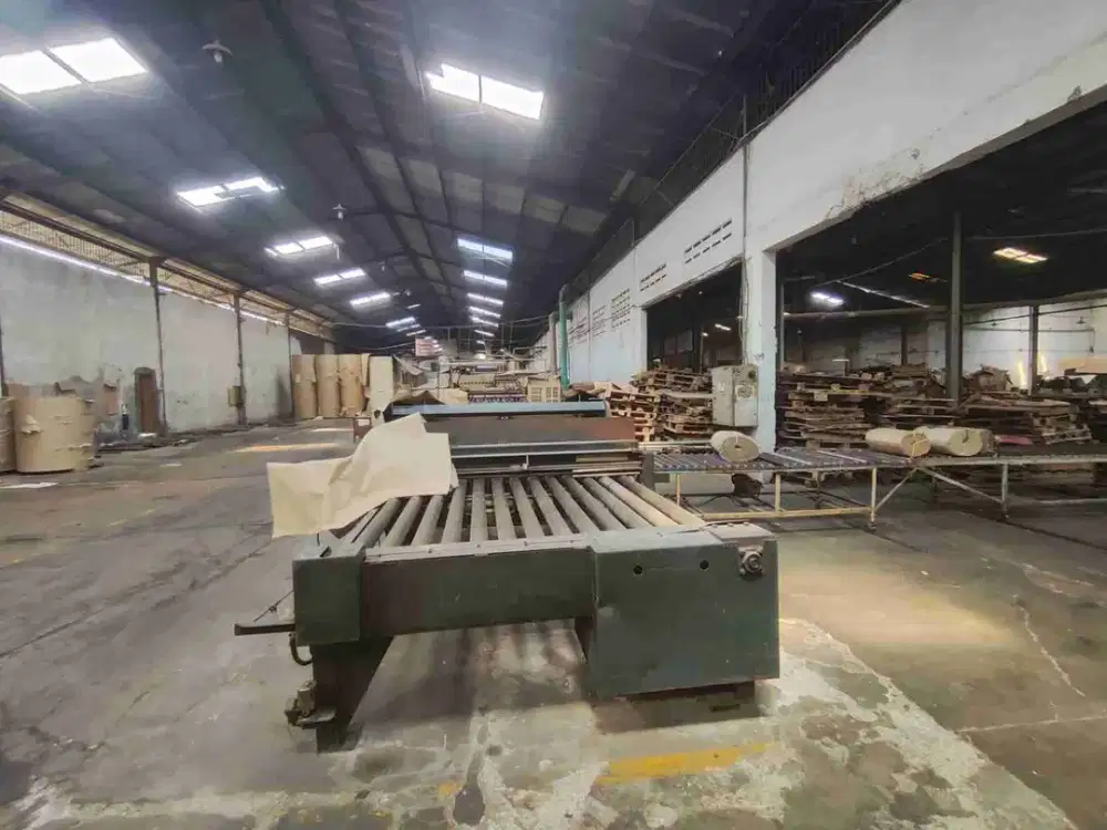 Dijual Pabrik Beserta Mesin Packing Dus di Daan Mogot Tangerang