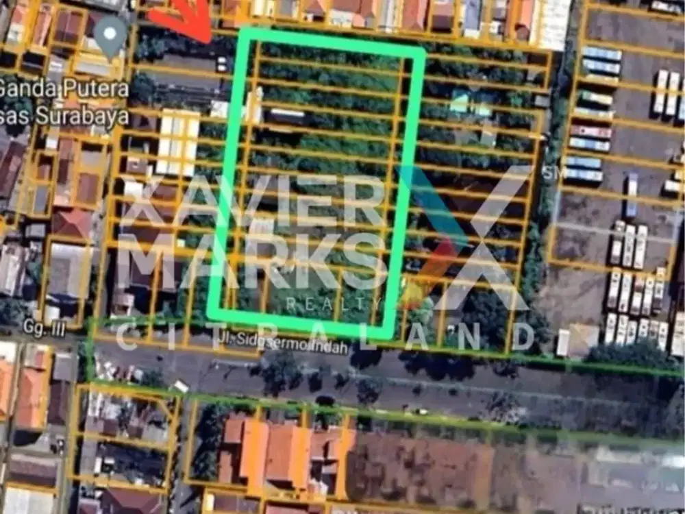 Tanah Jl. Raya Sidosermo Indah Surabaya Siap Bangun