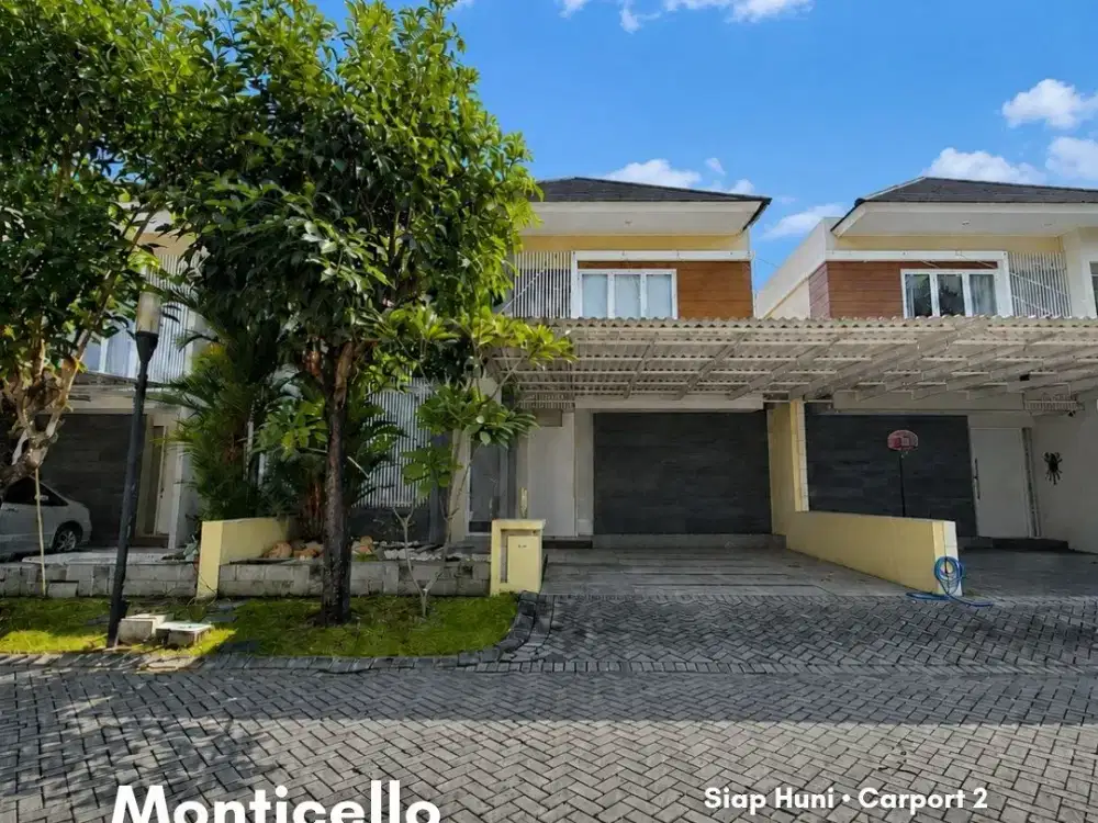 Rumah Monticello, Royal Residence Siap Huni