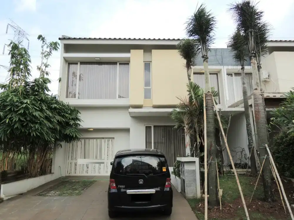 Dijual Rumah di Dalam Cluster Exclusive Sektor 7 Bintaro Jaya Tangsel Kondisi Terawat GB-10992