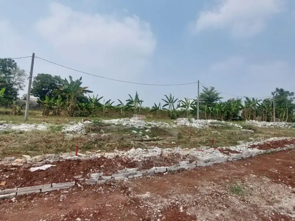 Tanah Kavling Murah 1 Jt-an Permeter Depok, Dekat Stasiun Citayam