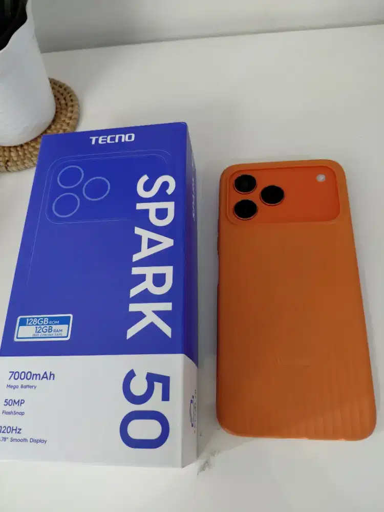 Tecno spark 50 orange