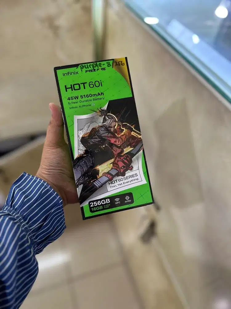 infinix hot 60i 6/128 new