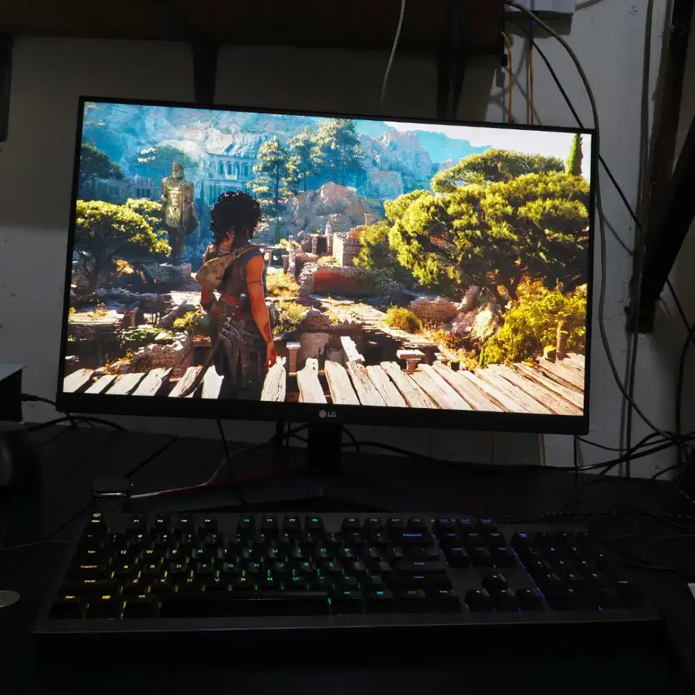 Monitor game ultra gear 24 Ips lg 24gn600-b