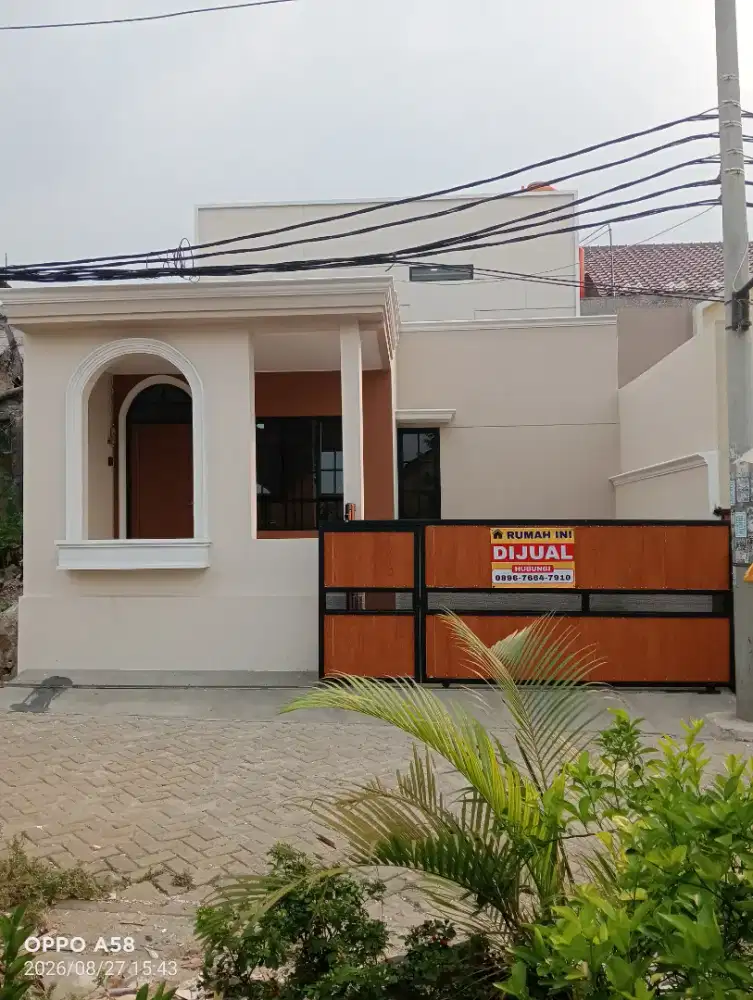 Rumah di jual 1½ lantai, di perumahan korpri, suradita Cisauk.