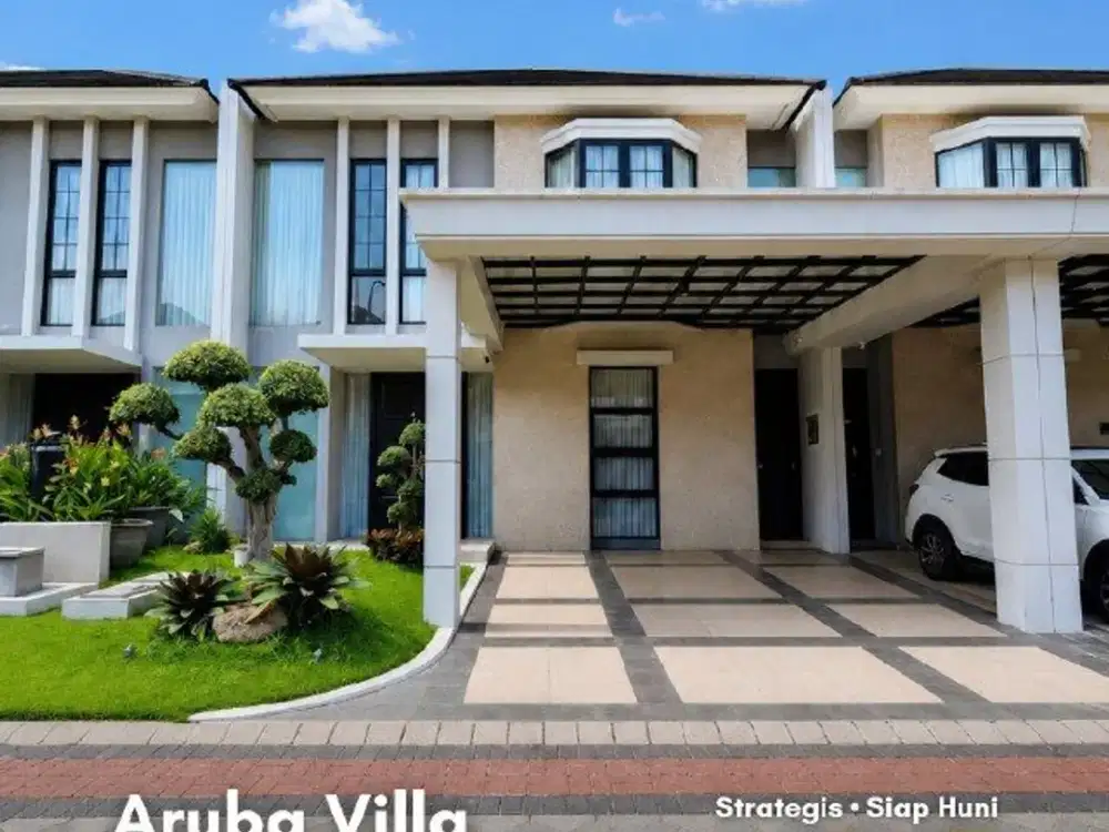 Rumah Aruba Villa, Grand Island, Pakuwon City  Minimalis