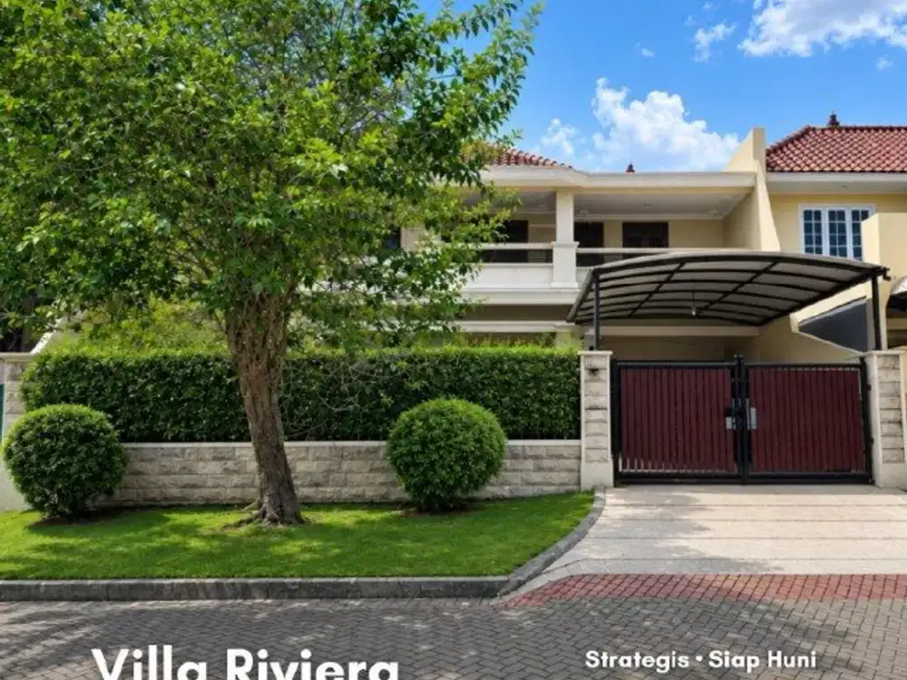 Rumah Villa Riviera, Pakuwon City Strategis • Siap Huni