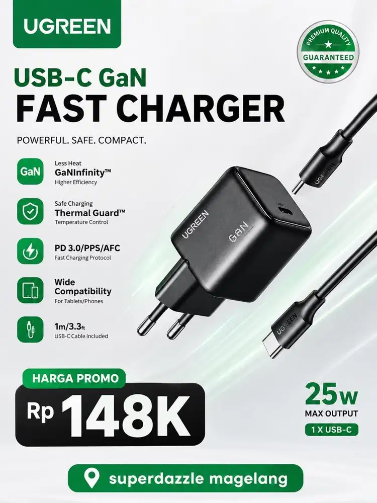 Tc ugreen set n series 25 watt black 75103
