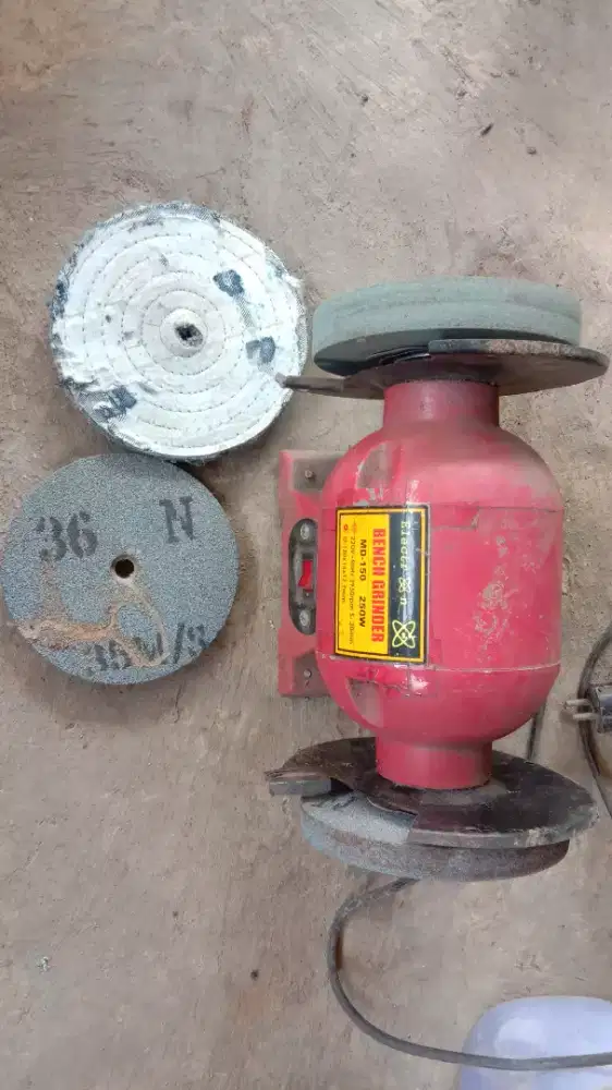Jual bekas gerinda duduk 6inch